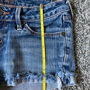 Low rise shorts
